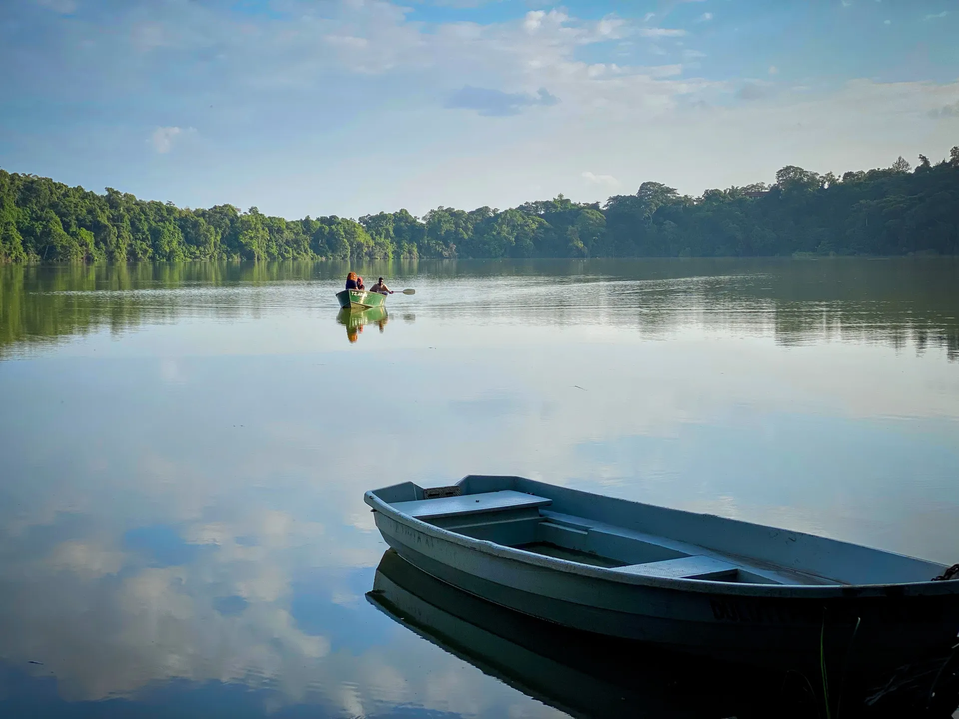 Lake Duluti Canoeing